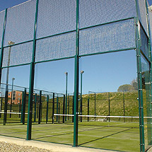 Construction de courts de padel