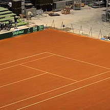 Pistas de tenis de tierra batida 